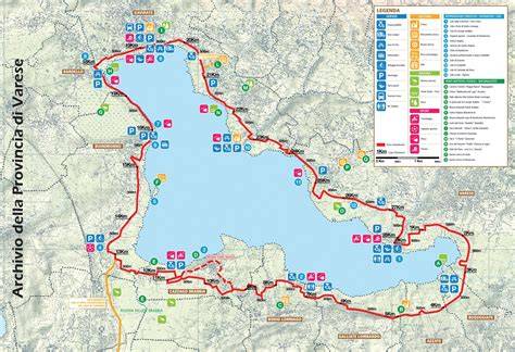 mappa percorso ciclopedonale e interramento