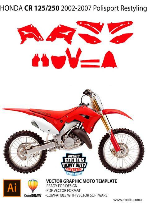 Restyling polisport Honda CR 250 2002