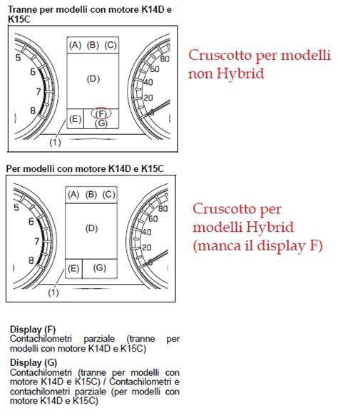 grafico contachilometri parziale e totale