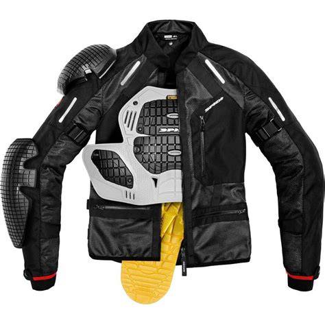 giacca moto traforata ventilazione