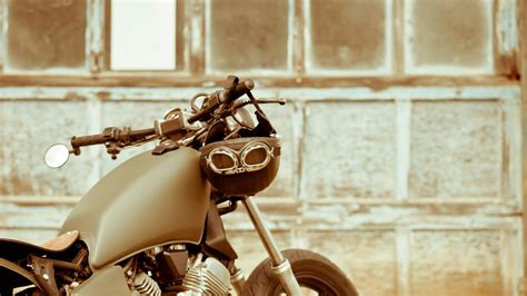 Cruscotto di una moto d'epoca