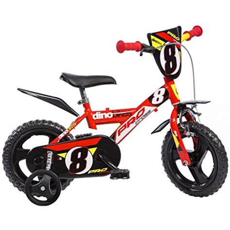 vista laterale di una bicicletta Atala per bambini con rotelle