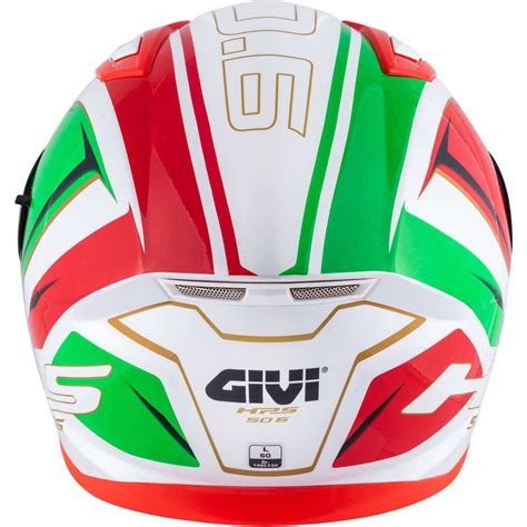 Dettaglio visiera Givi 50.6 Stoccarda Blades con visierino solare
