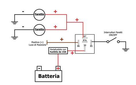 schema gestione batteria moto