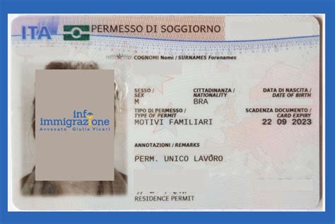 Infografica che illustra i diversi tipi di permesso di soggiorno e i loro requisiti.