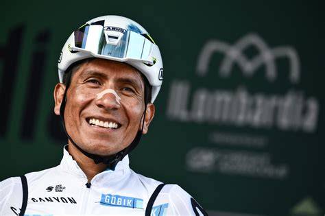 Immagine ritratto di Nairo Quintana in bici