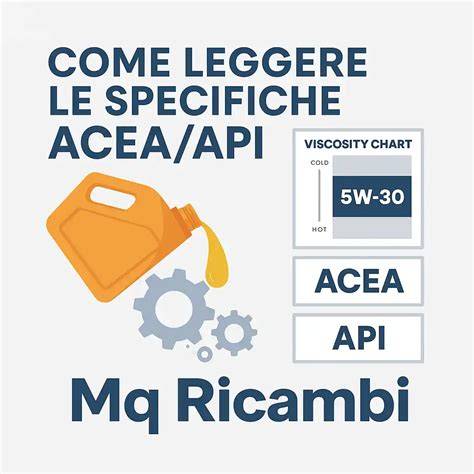 grafico confronto specifiche ACEA e API