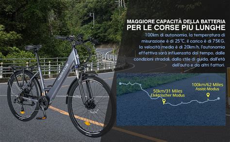grafico autonomia e-bike
