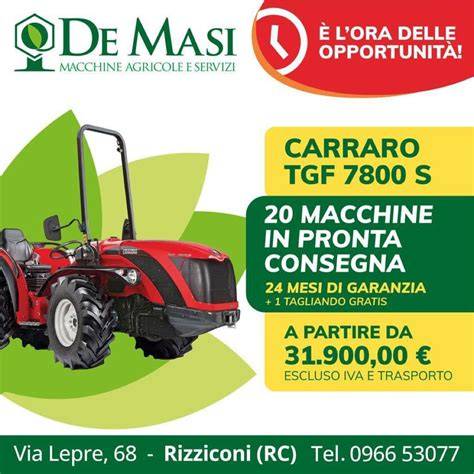 macchine agricole e servizi regionali