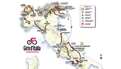 Mappa della Tappa 3 del Giro d'Italia 2022