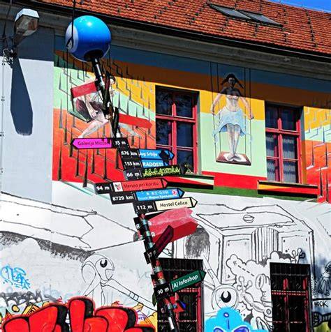 Metelkova mesto: cultura e street art