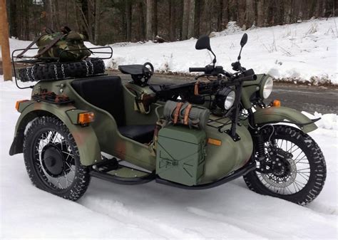 Ural sidecar militare d'epoca