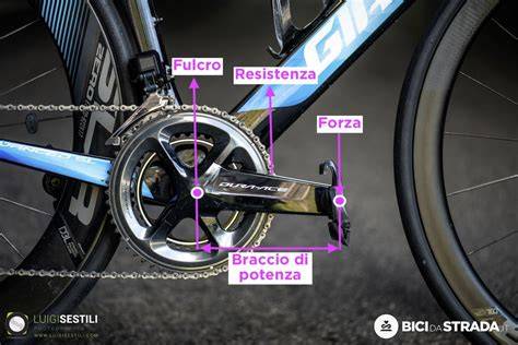 schema montaggio pedivella bicicletta
