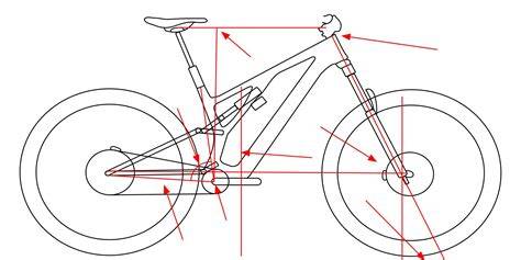 grafico confronto geometrie MTB