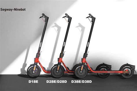 infografica confronto modelli Segway Ninebot