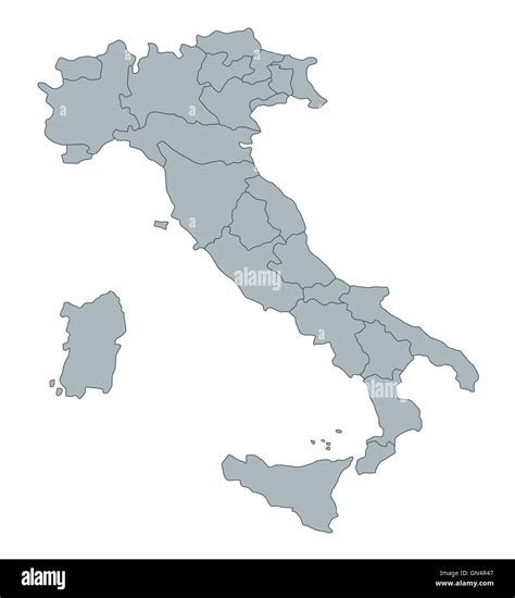 Mappa stilizzata dell'Italia con evidenziati percorsi gravel