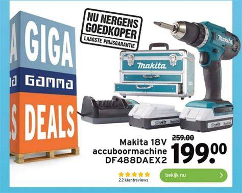 Cartellone informativo sulla gamma Makita 10V
