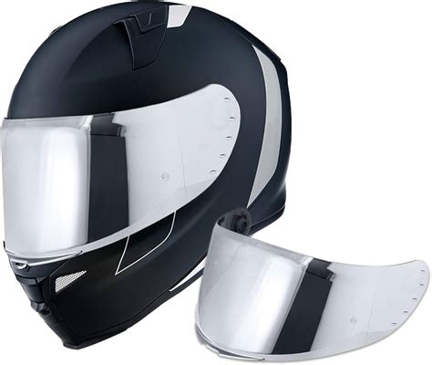 Casco integrale: visiera, cinturino, protezione viso