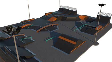 skatepark layout marchigiani e mappe