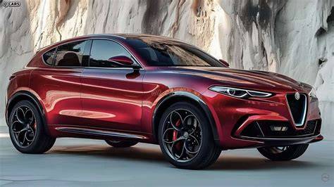 Alfa Romeo Stelvio design frontale e badge