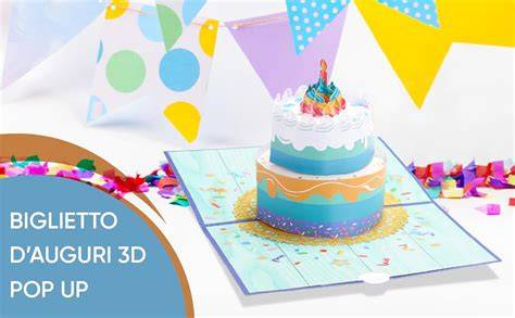 Biglietto pop-up 3D sportivo motori interno dettagli