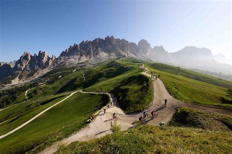 Paesaggi delle Dolomiti durante HERO Dolomites