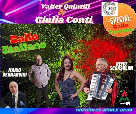 pianta sonora spettacolo ballo italiano