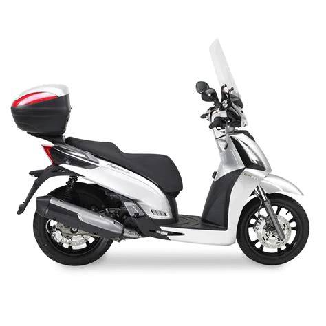 design e dettagli estetici del People GTi 300 (angolazioni frontale e laterale)