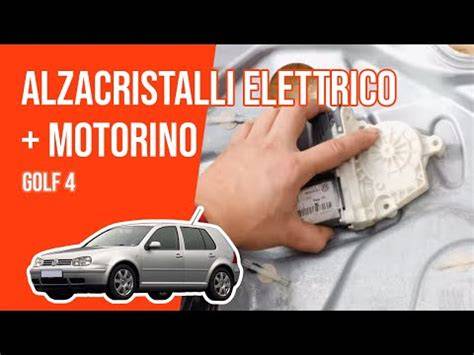 schema sistema alzacristalli golf 6