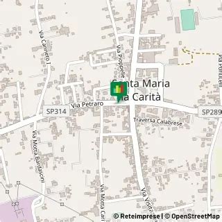 Mappa di Santa Maria La Carità con evidenziata Via Petraro