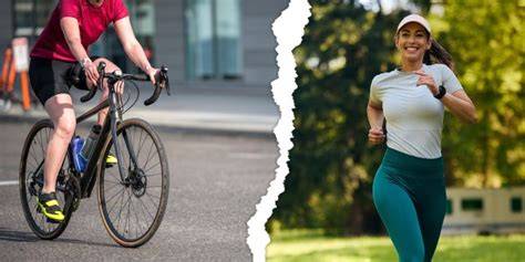 Confronto running ciclismo benefici