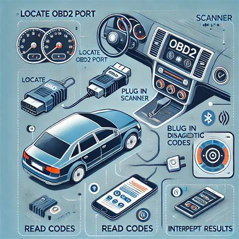 Immagine di sistema OBD-II e MIL spiegata per veicoli