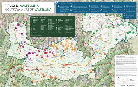 mappa percorsi Morbegno Valtellina