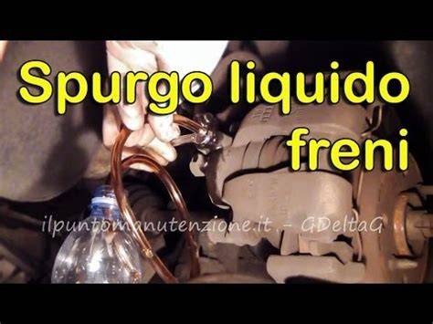flusso liquido freni spurgo