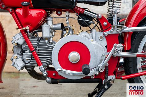 Dettaglio del motore Moto Guzzi Falcone