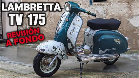 Illustrazione della tecnologia del freno a disco su una Lambretta TV 175