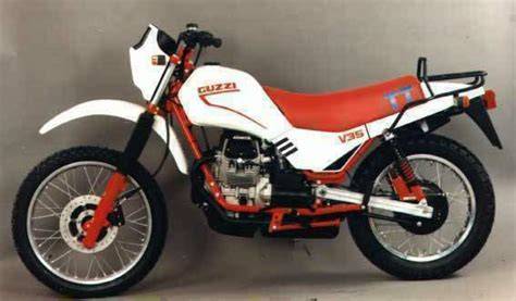 Moto Guzzi enduro anni 80 - V35 TT e NTX