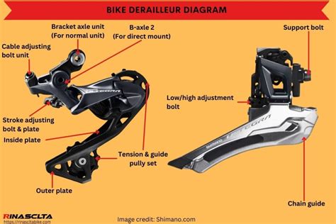 schema tabelle e misure derailleur e tire clearance