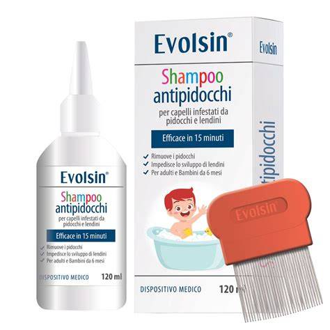 Immagine bottiglia shampoo pidocchi
