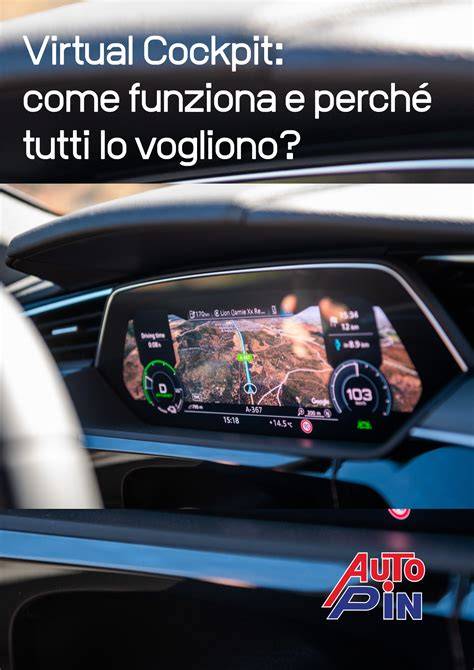 Schema del Virtual Cockpit e display digitale