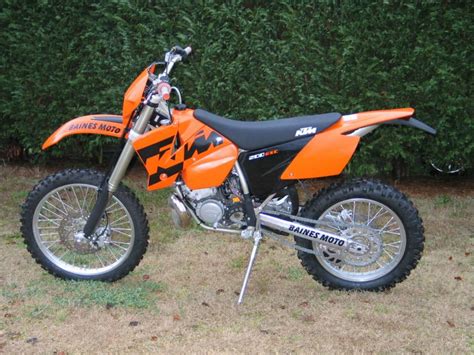 KTM 125 EXC 2004 vista laterale