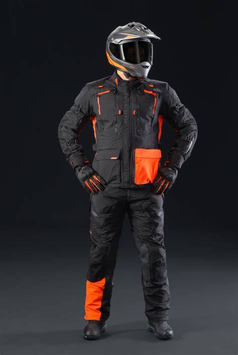 Schema di ventilazione e protezioni CE in abbigliamento KTM