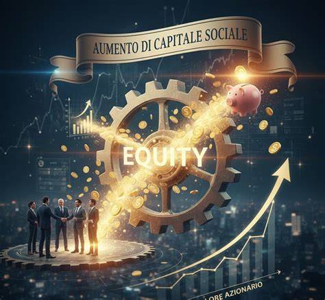 grafico capitale sociale azioni e arrotondamenti