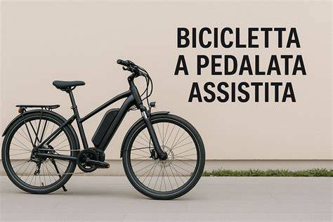 Schema funzionamento sistema pedalata assistita