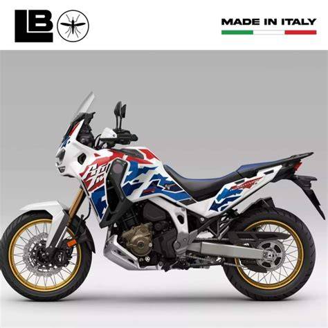 Iconica carenatura Africa Twin con serbatoio grande