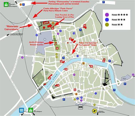 parcheggi Pisa centro immagine mappa
