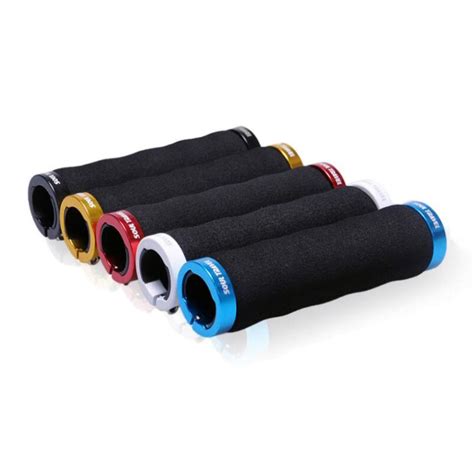 Manopole lock-on con doppio collarino