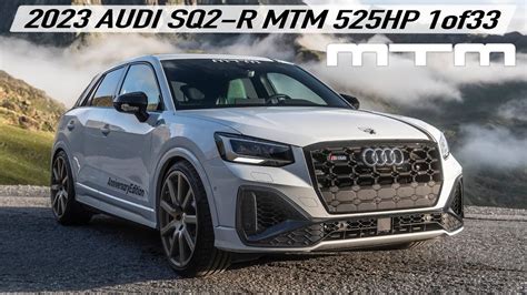 Grafico comparativo prestazioni Audi SQ2 standard vs MTM SQ2
