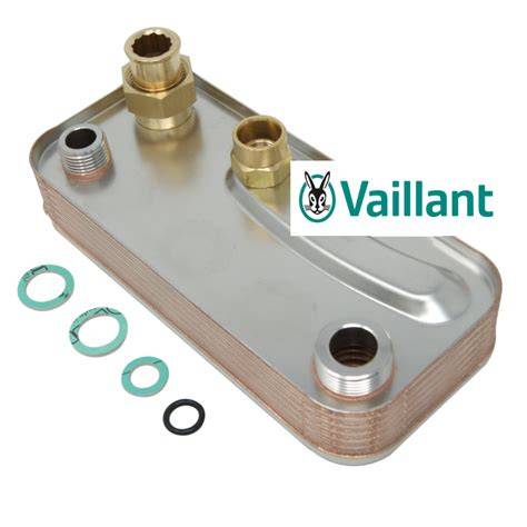 scambiatore caldaia Vaillant a piastre diagramma