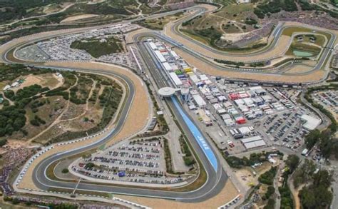 Vista aerea del circuito di Jerez de la Frontera